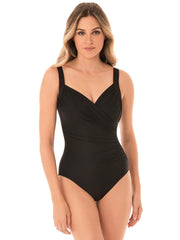 Miraclesuit Must Haves Sanibel One Piece Black, view 1, click to see full size