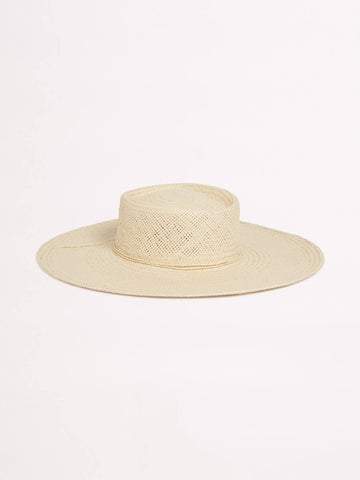Seafolly Sundown Boater Hat in Natural