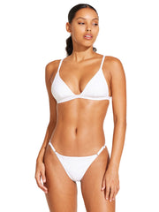 Vitamin A Moss Top In White EcoRib BT, view 3, click to see full size