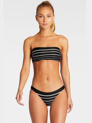 Vitamin A Luciana Full Bottom Midnight Stripe, view 3, click to see full size