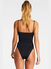 Vitamin A Marylyn Bodysuit Eco Black, view 2, click to see full size