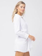 L*Space Aura Dress In White, view 3, click to see full size