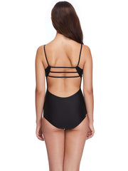 Body Glove Smoothies Noa One Piece Black, view 2, click to see full size