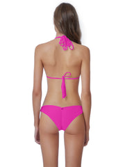 PQ Swim Isla Triangle in Hot Pink, view 2, click to see full size
