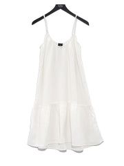 Echo Supersoft Gauze Lilou Dress In Cream, view 3, click to see full size