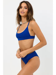 Frankies Bikinis Gavin Bottom In Cerulean, view 4, click to see full size