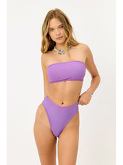 Frankies Bikinis Jenna Top In Violet, view 3, click to see full size