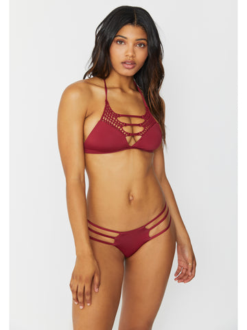 Frankies Bikinis Sienna Top Merlot