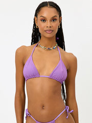 Frankies Bikinis Tia Top In Violet, view 1, click to see full size