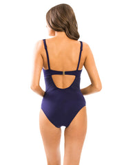 JETS One Piece D/DD Tab Plunge Indigo, view 2, click to see full size