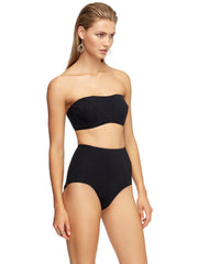 JETS Contour D/DD Bandeau Top Black, view 4, click to see full size