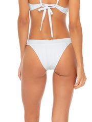 Luli Fama Band Moderate Bottom Bride White, view 2, click to see full size