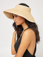 L*Space Del Mar Hat In Natural, view 1, click to see full size
