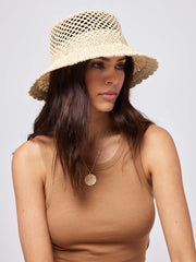 L*Space Genova Hat in Natural, view 1, click to see full size