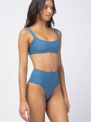 L*Space Eco Chic REPREVE® Desi Bottom In Oceanside, view 4, click to see full size