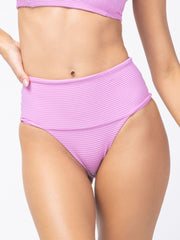 L*Space Eco Chic REPREVE® Desi Bottom In Rosebud, view 1, click to see full size