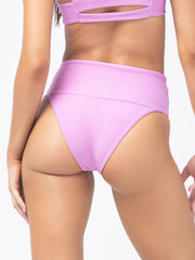 L*Space Eco Chic REPREVE® Desi Bottom In Rosebud, view 2, click to see full size