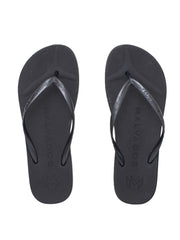 Malvados Playa Wedge In Onyx, view 2, click to see full size
