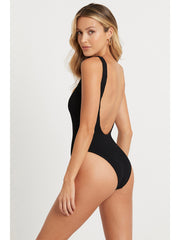 Bond-eye Mara One Piece In Black, view 2, click to see full size