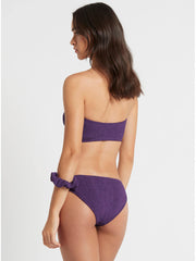 Bond-eye Blake Bandeau in Dahlia Shimmer, view 2, click to see full size
