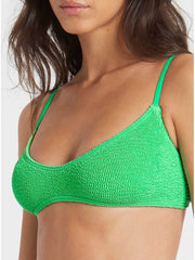 Bond-eye Lissio Crop Top in Apple, view 4, click to see full size