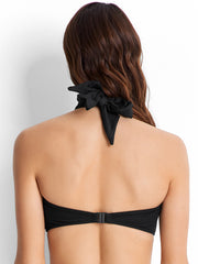 Seafolly Bandeau Black, view 2, click to see full size
