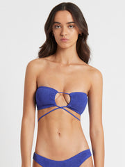 Bond-eye Margarita Bandeau in Lapis Shimmer, view 1, click to see full size