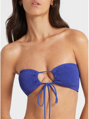 Bond-eye Margarita Bandeau in Lapis Shimmer, view 5, click to see full size