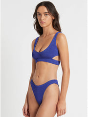 Bond-eye Christy Brief in Lapis Shimmer, view 4, click to see full size