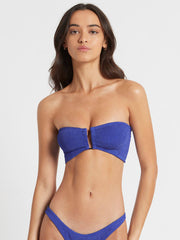 Bond-eye Blake Bandeau in Lapis Shimmer, view 1, click to see full size