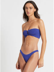 Bond-eye Blake Bandeau in Lapis Shimmer, view 3, click to see full size
