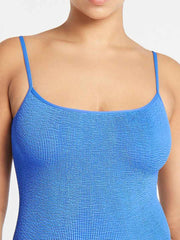 Bond-eye Eco Low Palace One Piece in Tranquil Blue, view 4, click to see full size