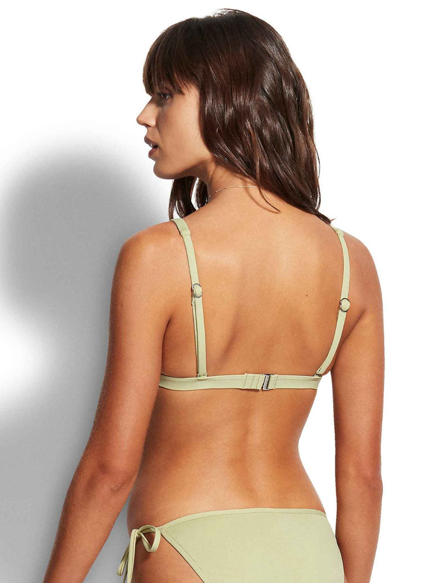 Seafolly Active Longline Triangle in Pear