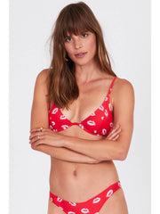 Amuse Society Besos Underwire Top Cherry, view 1, click to see full size