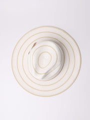 Pia Rossini Cruise Hat in White, view 2, click to see full size