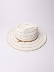 Pia Rossini Cruise Hat in White, view 1, click to see full size