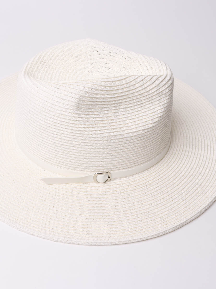 Solana Hat in White
