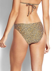 Seafolly Spirit Animal Hipster Bottom Saffron, view 2, click to see full size