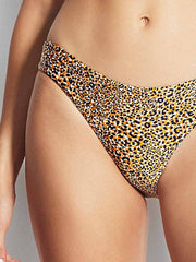 Seafolly Spirit Animal Hipster Bottom Saffron, view 3, click to see full size