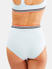 Solid & Striped The Katie High Waist Bottoms Sky, view 2, click to see full size