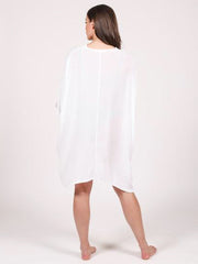 Koy Resort Miami Kimono In White, view 2, click to see full size