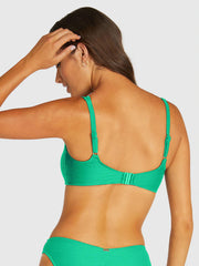 Baku Ribtide D/DD Square Neck Bra in Parakeet, view 2, click to see full size