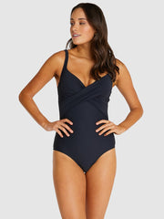 Baku Rococco Booster One Piece in Nero, view 1, click to see full size