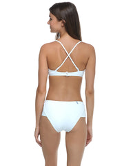 Body Glove Ibiza Palmer Top In White, view 2, click to see full size