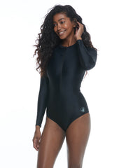 Body Glove Smoothies Channel Paddle Suit In Black, view 1, click to see full size