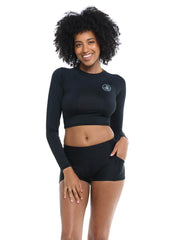 Body Glove Smoothies Rider Short In Black, view 4, click to see full size
