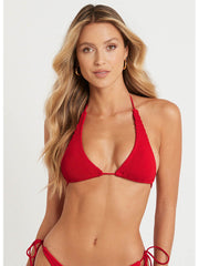 Bond-eye Sofie Triangle In Baywatch Red, view 1, click to see full size