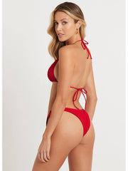 Bond-eye Sofie Triangle In Baywatch Red, view 2, click to see full size