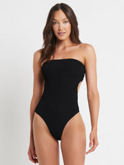 Bond-eye Mogul One Piece in Black, view 1, click to see full size