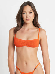 Bond-eye Eco Wilma Bandeau in Vermillion, view 1, click to see full size